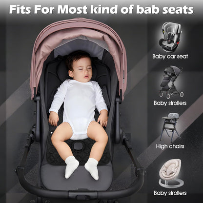 JEYODA ﻿Car Seat Protector for Potty Training Instant Suction Baby Piddle Pad for Baby Seats Reusable Car Seat Liner with Anti Slip for High Chairs, Baby Strollers 2pcs (Blue)