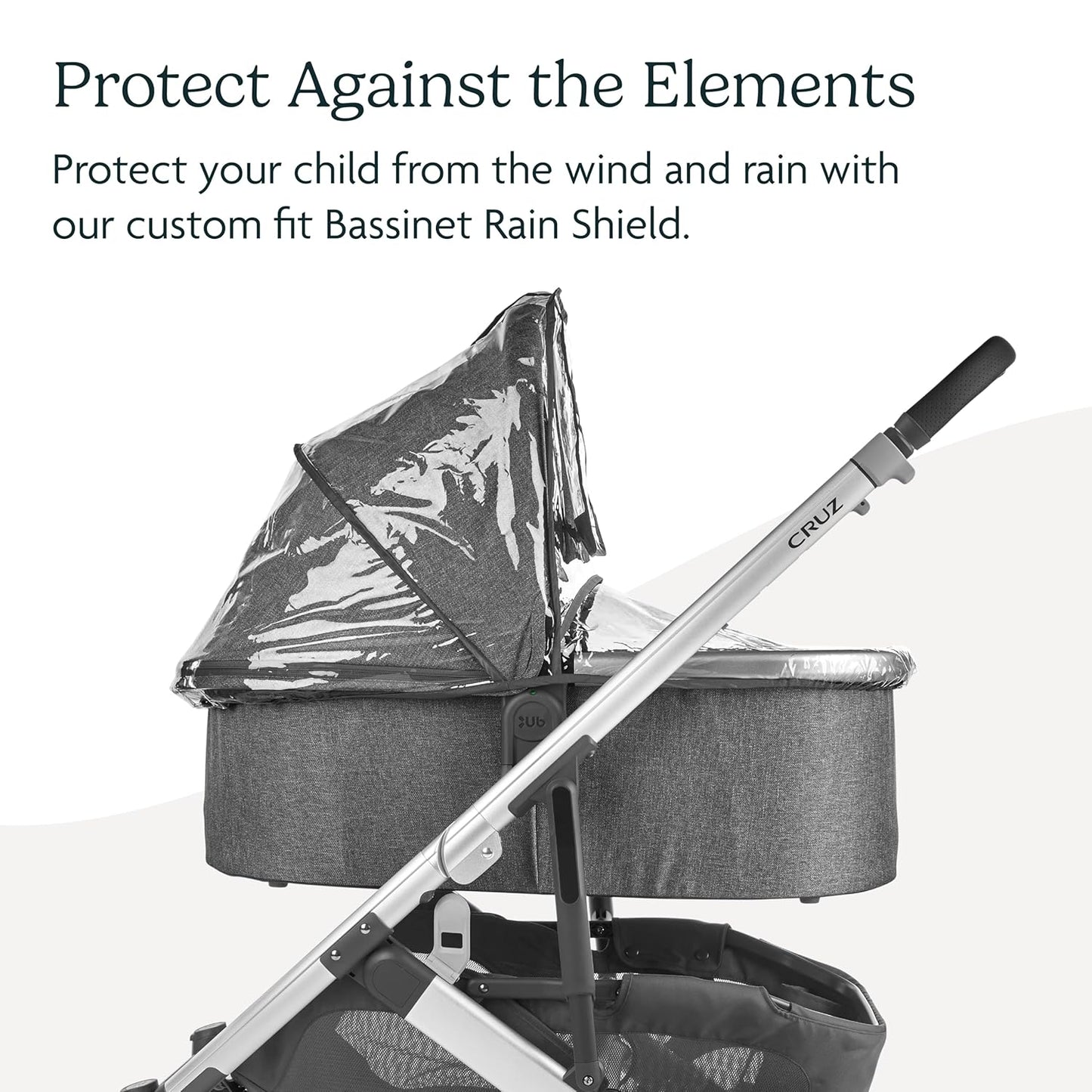 UPPAbaby Bassinet Rain Shield, CLEAR