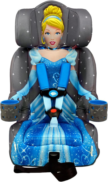 KidsEmbrace 2-in-1 Car Seat | Forward-Facing Harness (26.5–65 lbs) & Booster Mode (40–100 lbs) | Latch | Premium Fit with Multi-Position Headrest, Harness & Recline