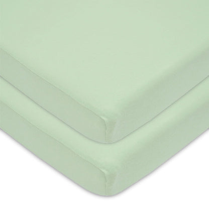 TL Care 100% Natural Cotton Fitted Pack and Play Sheet 39" x 27" - Soft & Breathable Pack N Play Sheet for Playpen, Playard & Mini Crib Mattress, Alphabet, for Boys & Girls