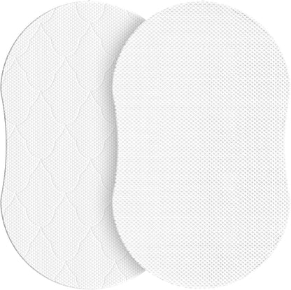 36.5x25 Playard Mattress for Trend: 1.5" Thick Dual Sided Gel Memory Foam Bassinet Mattress Fit for Dream On Me Nest/Zodiak/Zoom Portable, Pamo Babe Deluxe and Baby Trend Playard