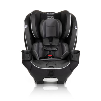 Evenflo EveryKid 3-in-1 Convertible Car Seat (Livingston Gray)