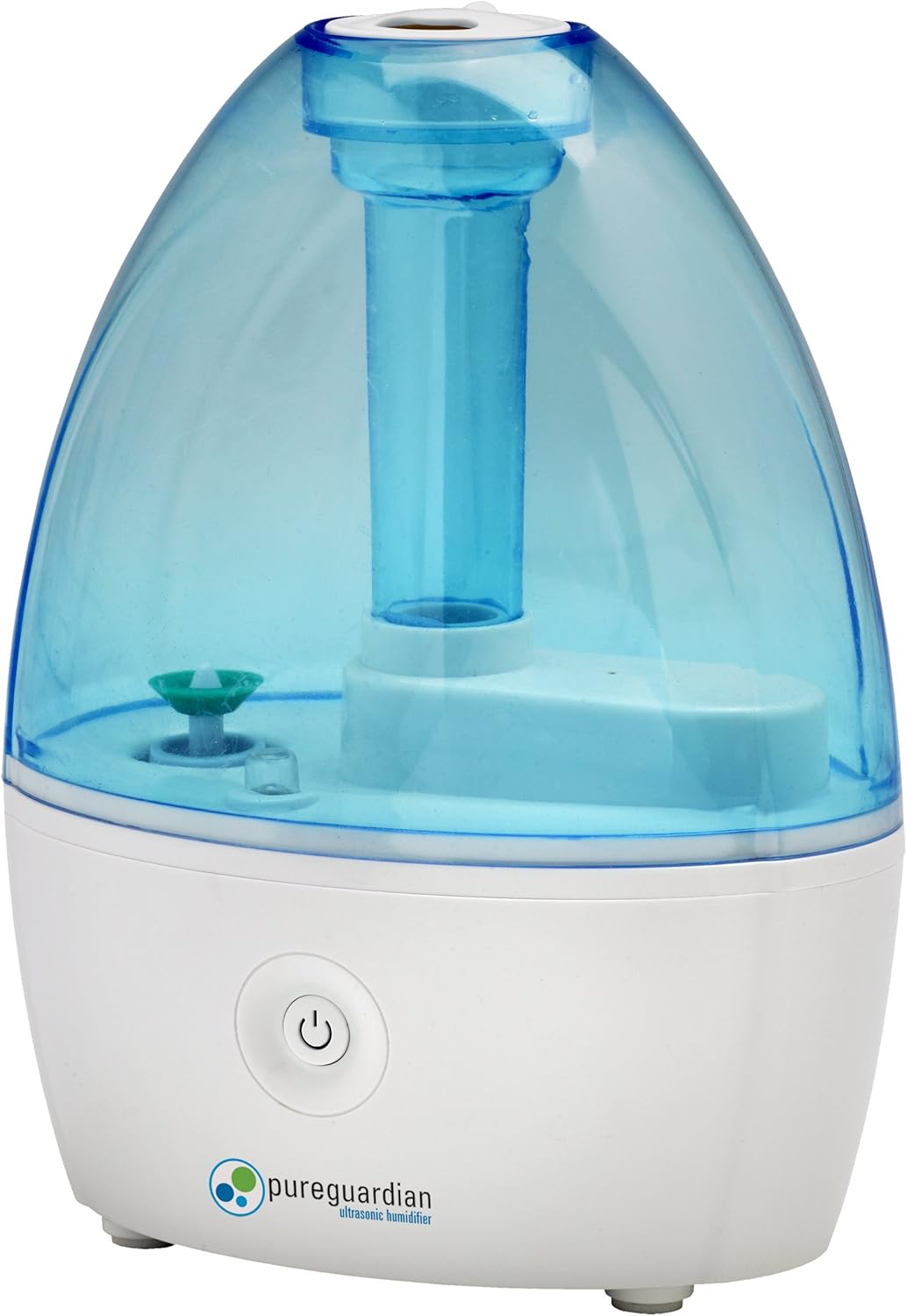 Pure Guardian H910BL Ultrasonic Cool Mist Humidifier, 14 Hrs. Run Time, 210 Sq. Ft. Coverage, Small Rooms, Quiet, Filter Free