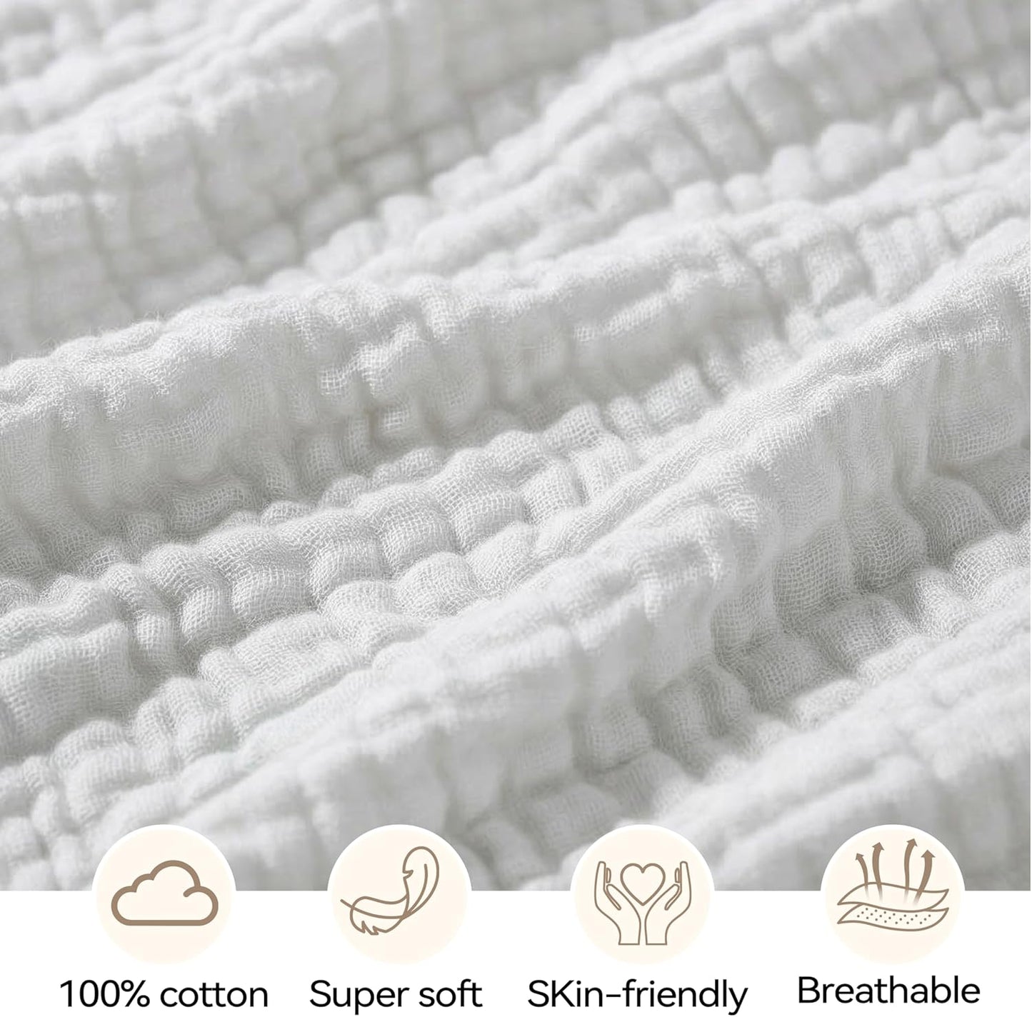 Muslin Bassinet Sheet Compatible with Maxi-COSI Iora & Iora Air Bedside Sleeper - 100% Cotton Rectangular Mattress Pad Cover (33"x20"), Breathable & Soft, Boho (1 Pack Blue)