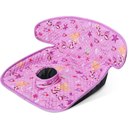 Piddle Pad Car Seat Liner, Waterproof Soft Car Seat Protector for Potty Training, Travel-Friendly Baby Toddler Carseat Cover, Machine Washable Liner for Spills, Potty Accidents (Blue, 2PC)