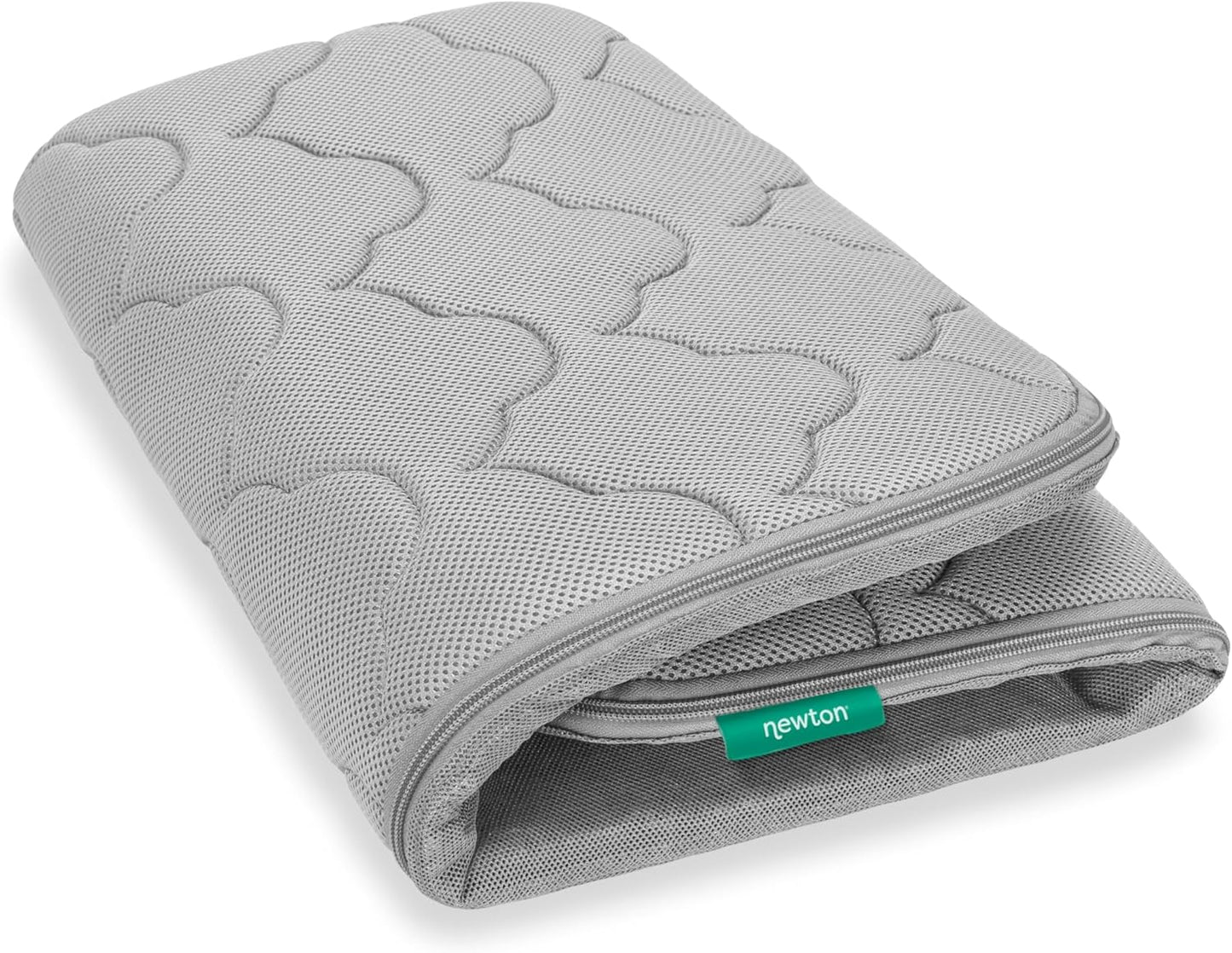 Newton Baby Extra Bassinet Cover, Breathable Safety, Removable Dual-Layer Cover, Completely Washable, Non-Toxic Cotton, Sandstone (Cover ONLY) Compatible ONLY with Newton BASSINETS