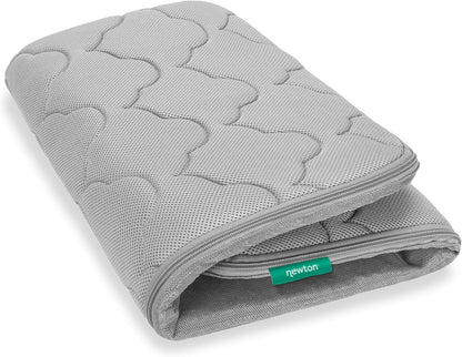 Newton Baby Extra Bassinet Cover, Breathable Safety, Removable Dual-Layer Cover, Completely Washable, Non-Toxic Cotton, Sandstone (Cover ONLY) Compatible ONLY with Newton BASSINETS