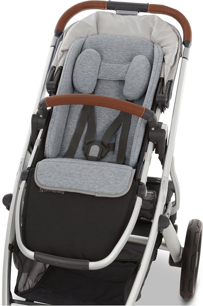 UNIQUIFY Insert Liner Seat Compatible with Uppababy Vista, Vista V2, Cruz, Cruz V2, RUMBLESEAT V2 and RUMBLESEAT V2+ (Grey)