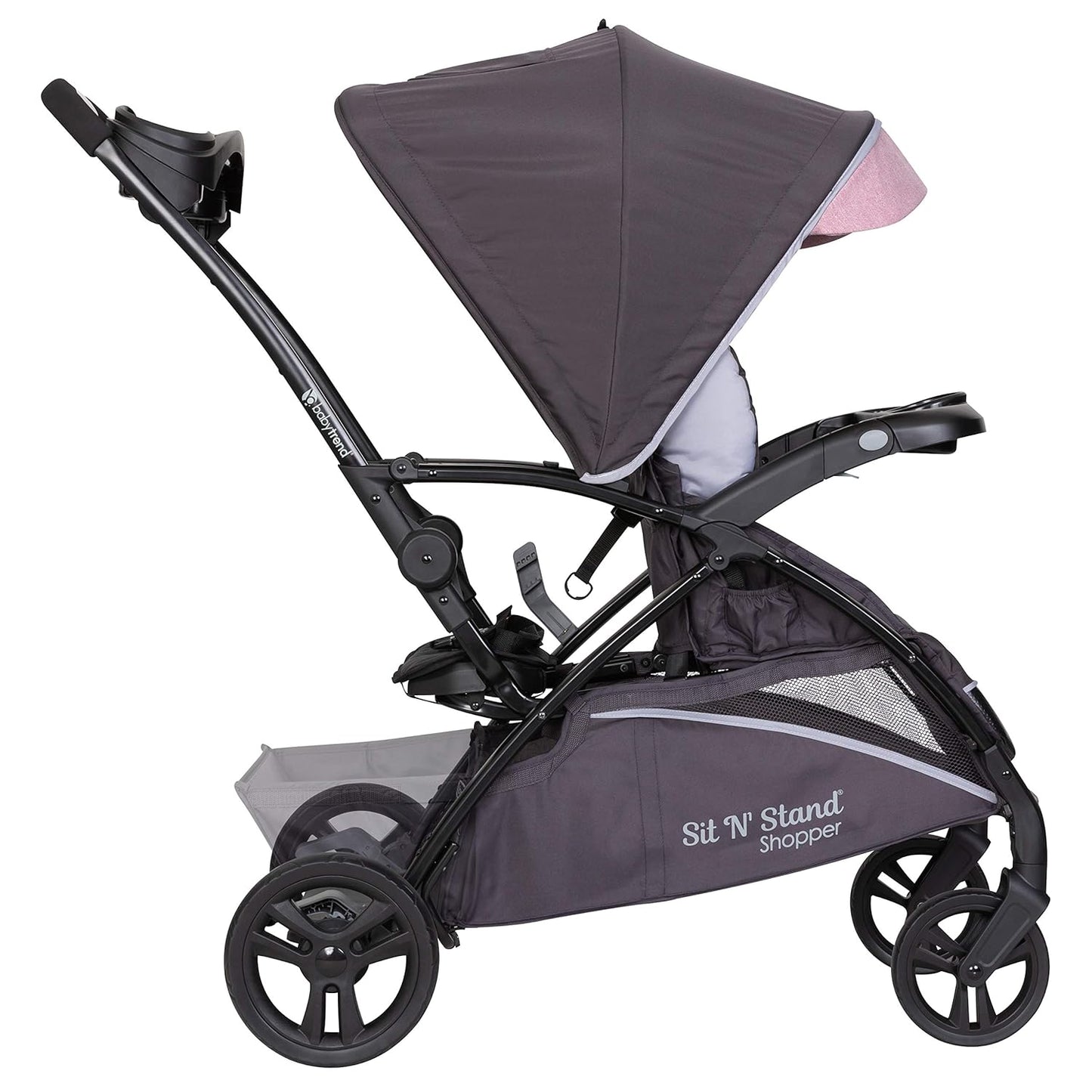 Baby Trend Sit N' Stand® Double 2.0 Stroller, Dash Black