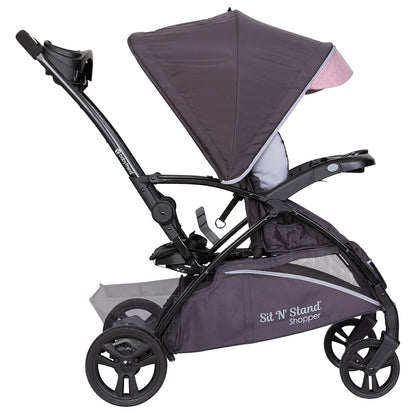 Baby Trend Sit N' Stand® Double 2.0 Stroller, Dash Black