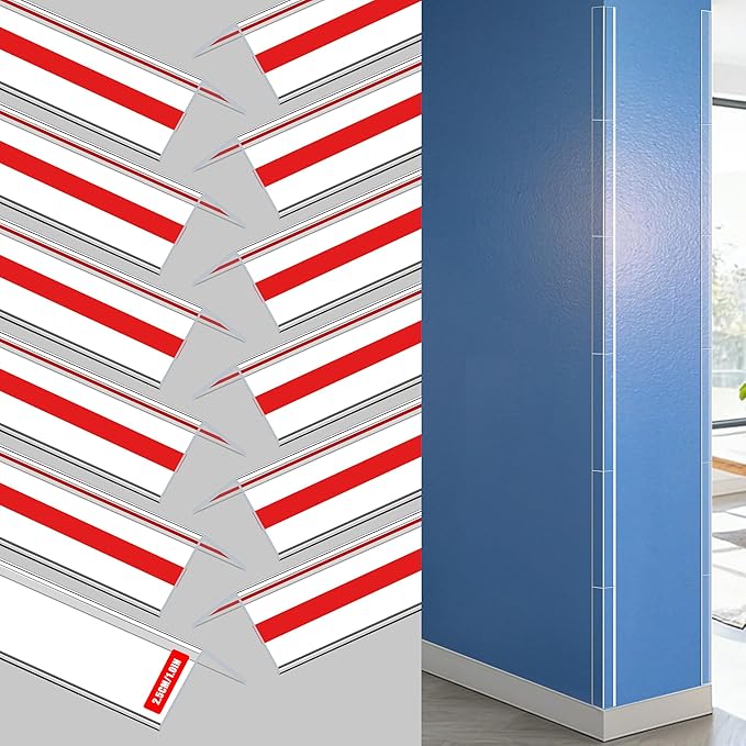 Clear Corner Protectors – Self-Adhesive Baby Proofing Safety Bumpers for Walls, Furniture, Cabinets & Desks – Freely Spliced to Meet Your Needs(12PCS, 2.5x60.96cm/1.0x24in)