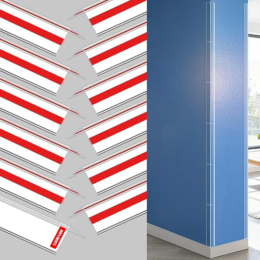 Clear Corner Protectors – Self-Adhesive Baby Proofing Safety Bumpers for Walls, Furniture, Cabinets & Desks – Freely Spliced to Meet Your Needs(12PCS, 2.5x60.96cm/1.0x24in)