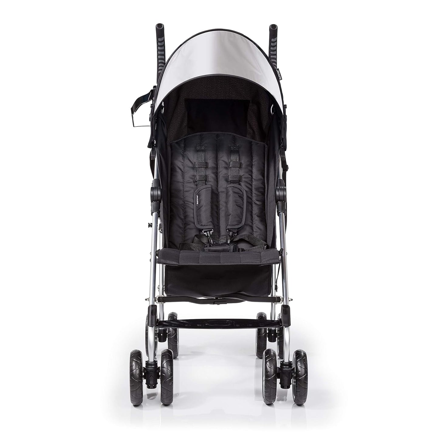 Bright Starts Ford Bronco HighGear Stroller, Lightweight Foldable Stroller with Sport Details, Large Storage Basket, Anti-Shock & Lockable Wheels, Unisex Area 51 Blue/Green