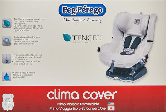 Peg Perego Convertible Clima Cover, White