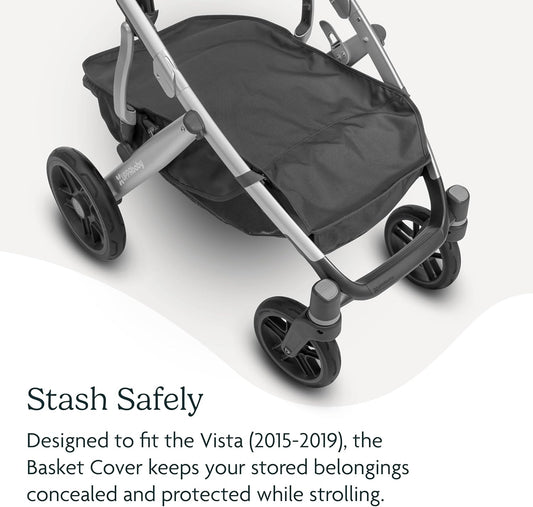 UPPAbaby Basket Cover for Vista (2015-2019) Stroller/Protects and Conceals Belongings/Easy Attachment and Access/Water-Resistant Material