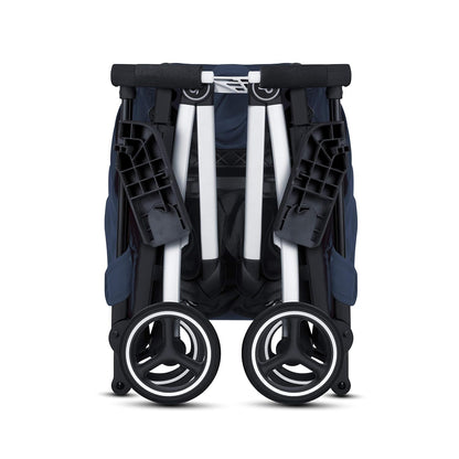 gb Pockit+ All-Terrain, Ultra Compact Lightweight Travel Stroller with Canopy and Reclining Seat in Velvet Black