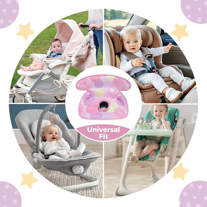 Piddle Pad Car Seat Liner, Waterproof Soft Car Seat Protector for Potty Training, Travel-Friendly Baby Toddler Carseat Cover, Machine Washable Liner for Spills, Potty Accidents (Blue, 2PC)