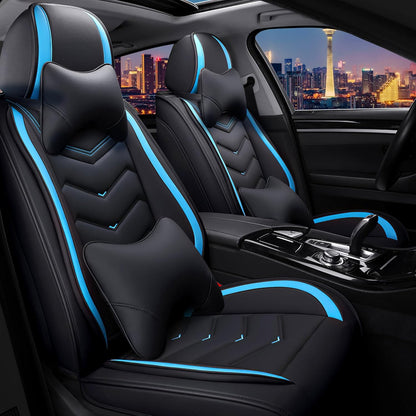 CTDS Car Seat Covers for MINI Convertible 2013-2026, Stylish Sport Seat Covers, Premium Nappa Leather Car Seat Cover. Automobile Seat Covers Sets.(Luxury 5 Seats/Beige)
