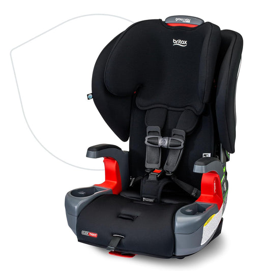 Britax Grow with You ClickTight Harness-2-Booster Car Seat, Cool N Dry - Cool Flow Moisture Wicking Fabric