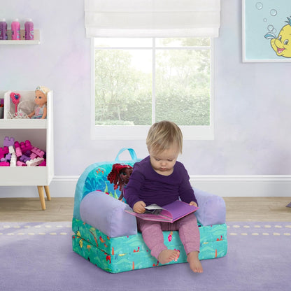 Delta Children - Cars Cozee Buddy Flip-Out Kids Chair, Blue