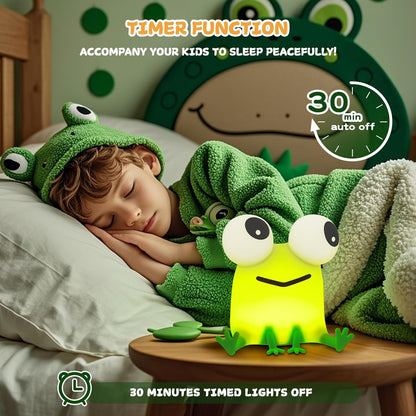 Cute Panda Night Light with White Noise, Sound Machine for Baby Sleeping Aid ,Toddler Sleep Trainer 4 Soothing Sleep Sounds,Timer/Dimmable Nursery Silicone Night Light, Cute Gifts for Kids Boys/Girls