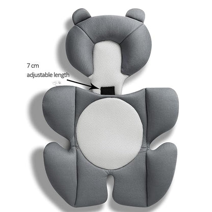 G Ganen Baby Comfort Support Cushion Stroller and Seat Comfort Cushion Insert Liner (Dark Grey)
