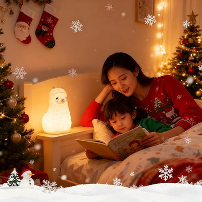 Baby Night Light for Car Seat- Dimming Function 9 Colors Changing Eye Caring Portable Rechargeable & Timing Bedside Lamp Light Up Toddler Bed Room Travel Essentials Squishy Silicone Infant BPA Free