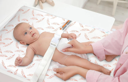 3-Pack Bedside Sleeper Bassinet Sheets | GOTS Certified Organic 100% Muslin Cotton | Ultra Soft & Breathable | 33×20×4” Fitted Sheets | Universal Fit 29–33” x 17–21” Pads