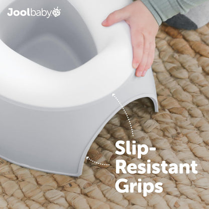 Jool Baby 2-in-1 Toddler Potty Chair + Training Seat for Toilet Training – Splash Guard, Easy to Clean (Sage)