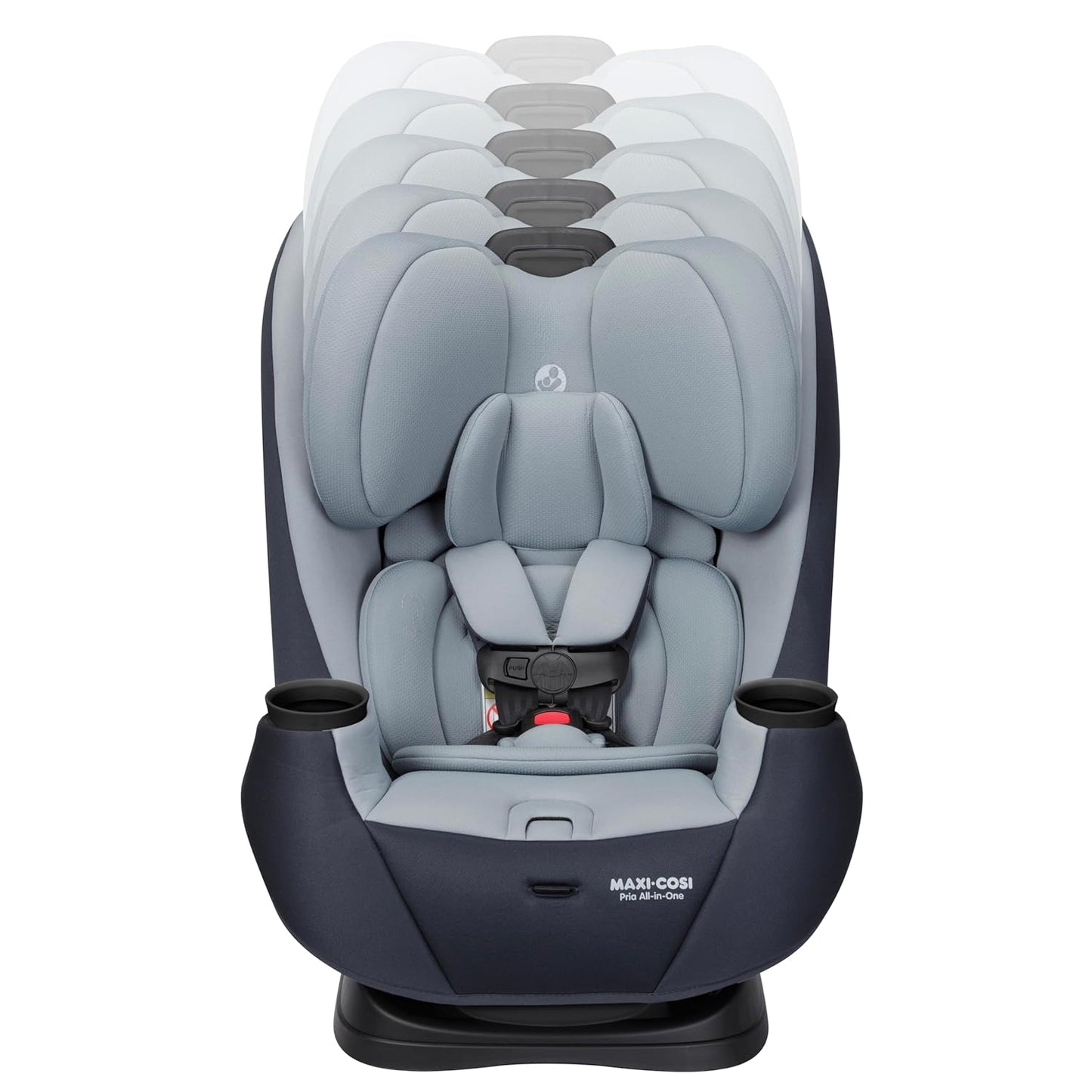 Maxi-Cosi Pria All-in-One Convertible Car Seat, Infant to Toddler Car Seat, Easy-Install Harness, Machine-Washable Cover, 5-100 lbs, Sea Shadow