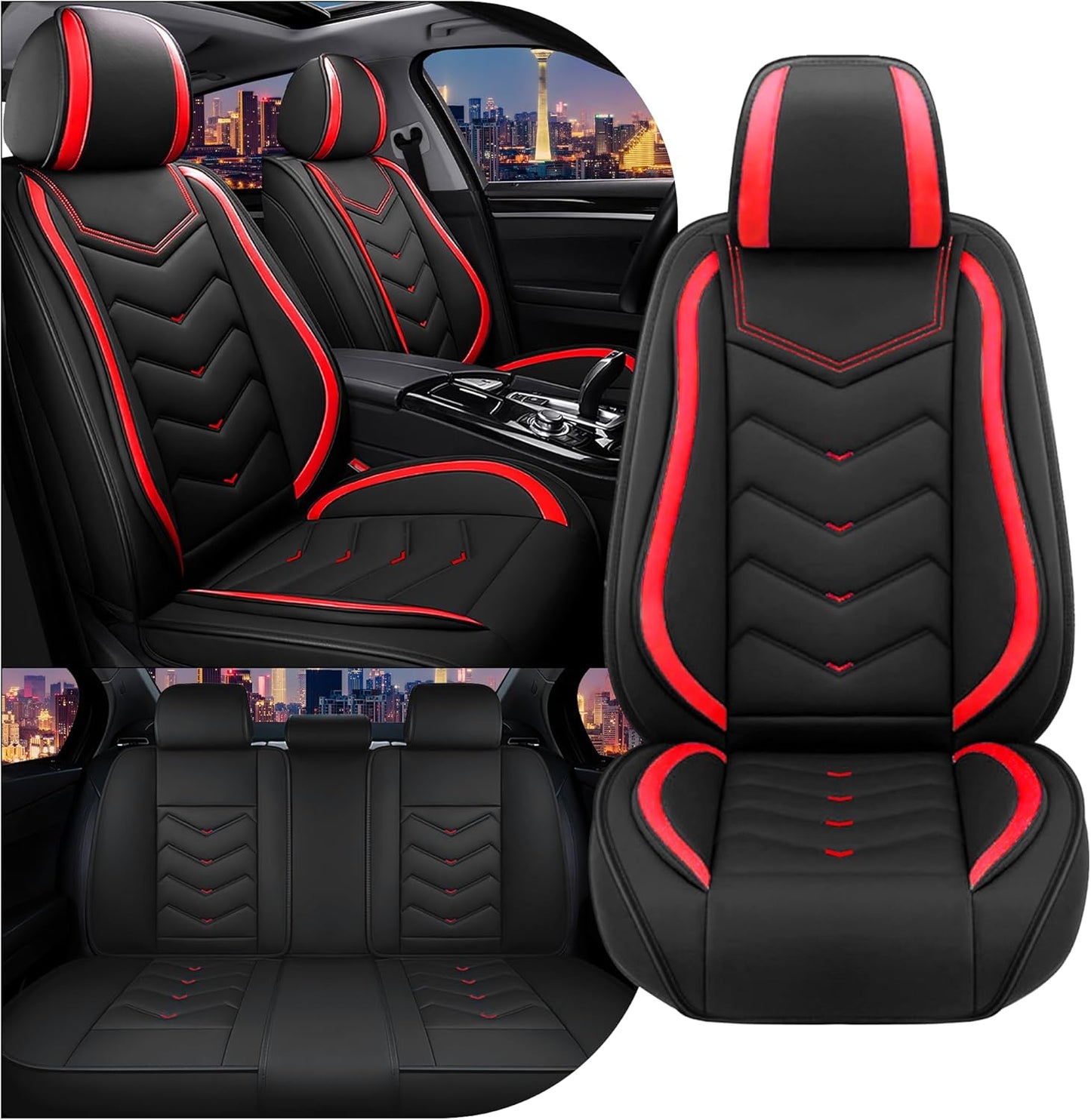 CTDS Car Seat Covers for MINI Convertible 2013-2026, Stylish Sport Seat Covers, Premium Nappa Leather Car Seat Cover. Automobile Seat Covers Sets.(Luxury 5 Seats/Beige)