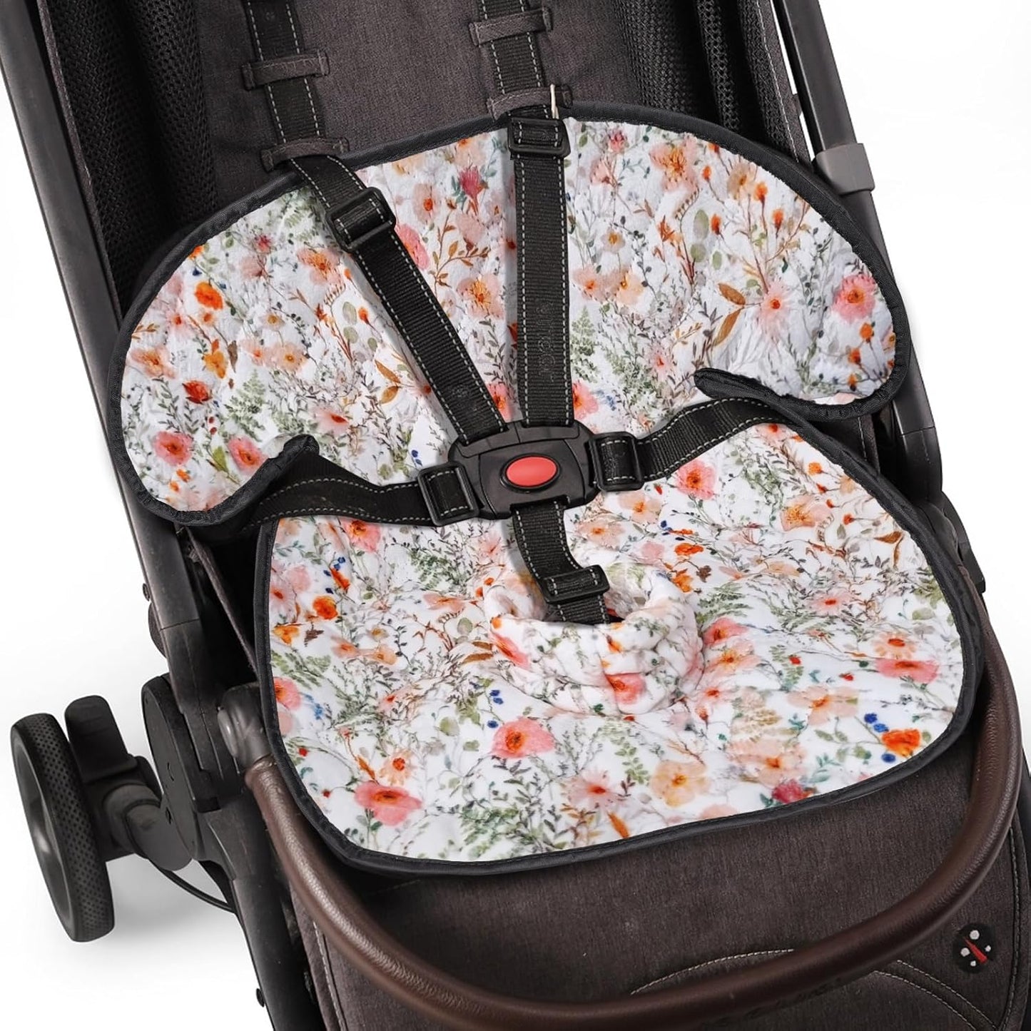 Floral Car Seat Protector Piddle Pad,Waterproof Carseat Covers,Potty Training Anti-Slip Potty Toilet Training Liner for Babies & Toddlers ，Machine Washable