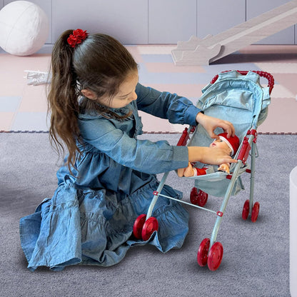 My First Doll Stroller Denim for Baby Doll