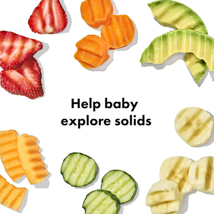 OXO Tot Crinkle Cutter, Food Cutter for Kids, Baby Feeding Set