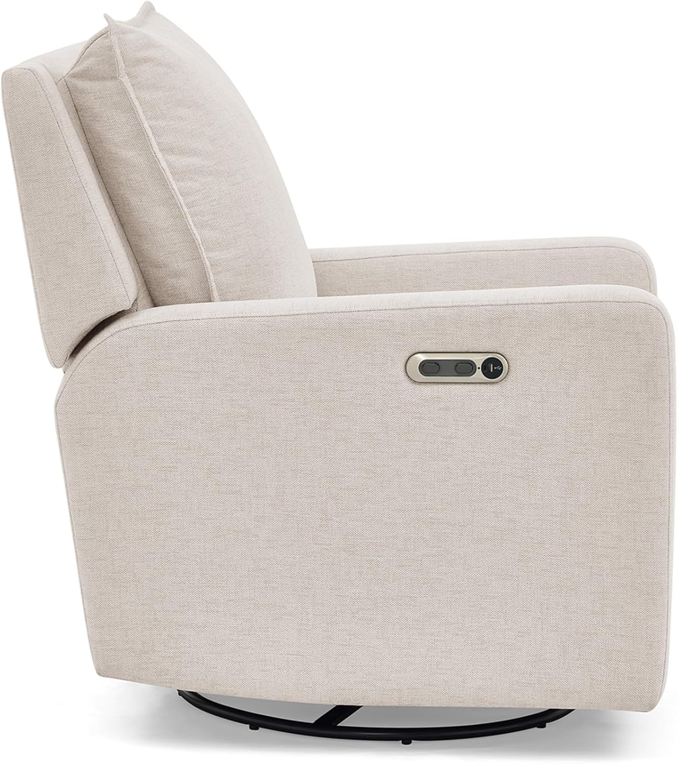 babyGap Harlowe Power Recliner with USB-A and Type-C Ports by Delta Children - Greenguard Gold Certified – Stain-Resistant Performance Fabric is Oeko-TEX Standard 100 Certified, Sand