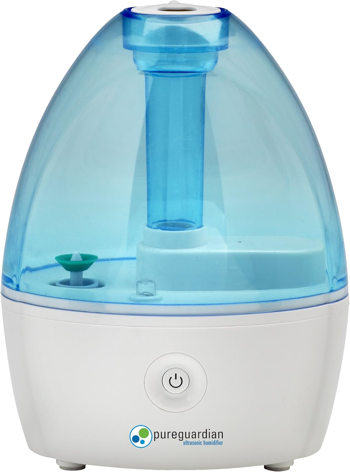 Pure Guardian H910BL Ultrasonic Cool Mist Humidifier, 14 Hrs. Run Time, 210 Sq. Ft. Coverage, Small Rooms, Quiet, Filter Free