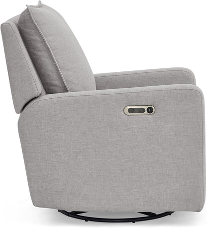 babyGap Harlowe Power Recliner with USB-A and Type-C Ports by Delta Children - Greenguard Gold Certified – Stain-Resistant Performance Fabric is Oeko-TEX Standard 100 Certified, Sand