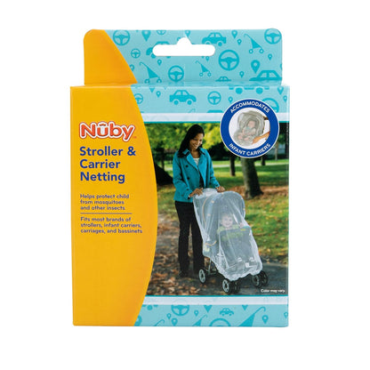 Nuby Eco Baby Stroller Weather Shield and Bug Netting Set - Stroller Rain Cover and Mosquito Net for Babies and Toddlers - Fits Most Strollers and Carriers