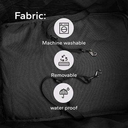 10lbs Ultra-Lightweight Pet Stroller - Compact Folding Umbrella Stroller with Durable Shoulder Strap, 3-Compartment Organizer & Cup Holder - Portable Dog Cat Travel Carriage, Dark Gray