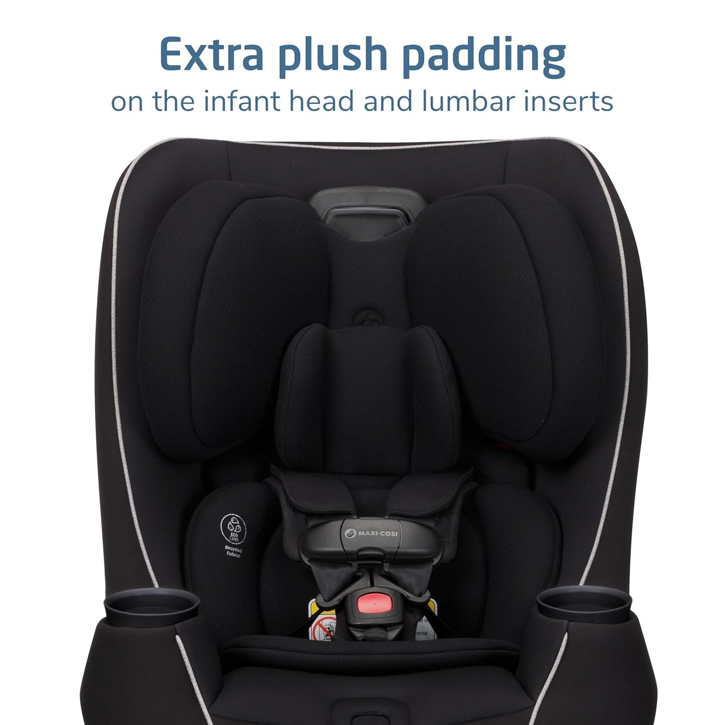 Maxi-Cosi Pria Max 3-in-1 Convertible Car Seat, Infant to Toddler Car Seat, ClipQuick Magnetic Chest Clip, Quick-Install Latch, Machine-Washable Cover, 5-100 lbs, Oyster Shell