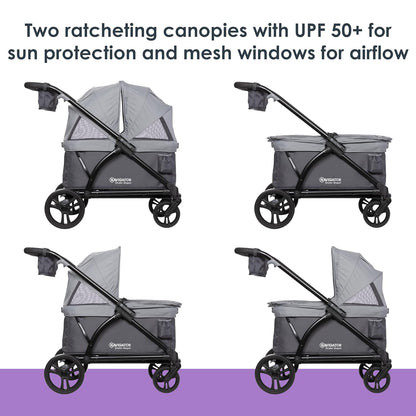 Baby Trend Expedition Stroller Wagon, Liberty Midnight