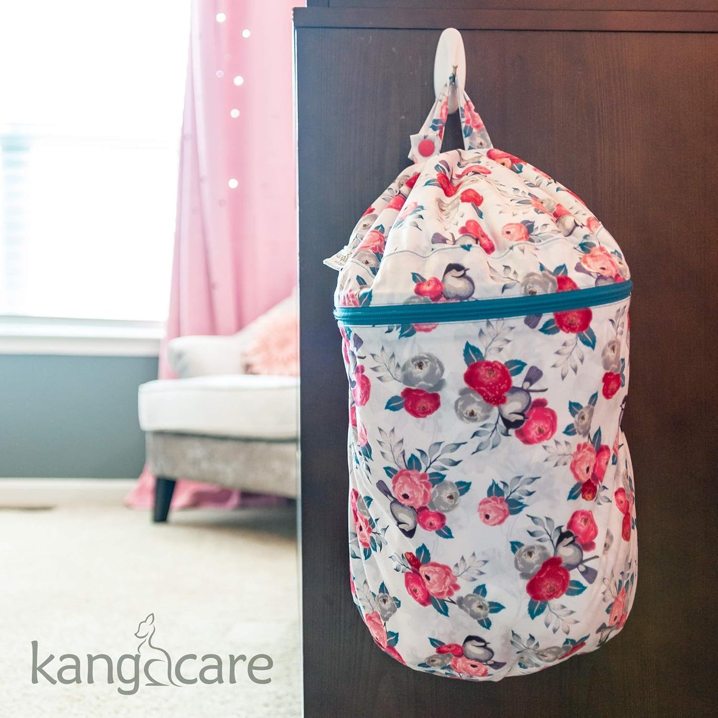 Kanga Care Wet Bag Seam Sealed Waterproof 3D Dimensional for Baby Cloth Diapers, Travel, Beach, Pool, Gym, Swim | Clover - Colors B