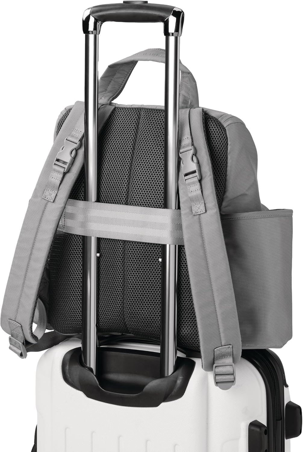 Skip Hop Diaper Bag Backpack: Forma, Multi-Function Baby Travel Bag with Changing Pad & Stroller Attachment, Jet Black