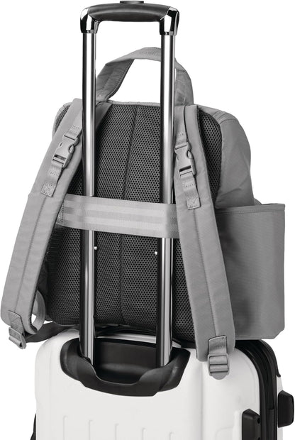Skip Hop Diaper Bag Backpack: Forma, Multi-Function Baby Travel Bag with Changing Pad & Stroller Attachment, Jet Black