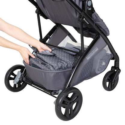 Baby Trend Passport® Switch 6-in-1 Modular Stroller Travel System with EZ-Lift™ Plus Infant Car Seat, Dash Black