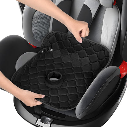 JEYODA ﻿Car Seat Protector for Potty Training Instant Suction Baby Piddle Pad for Baby Seats Reusable Car Seat Liner with Anti Slip for High Chairs, Baby Strollers 2pcs (Blue)