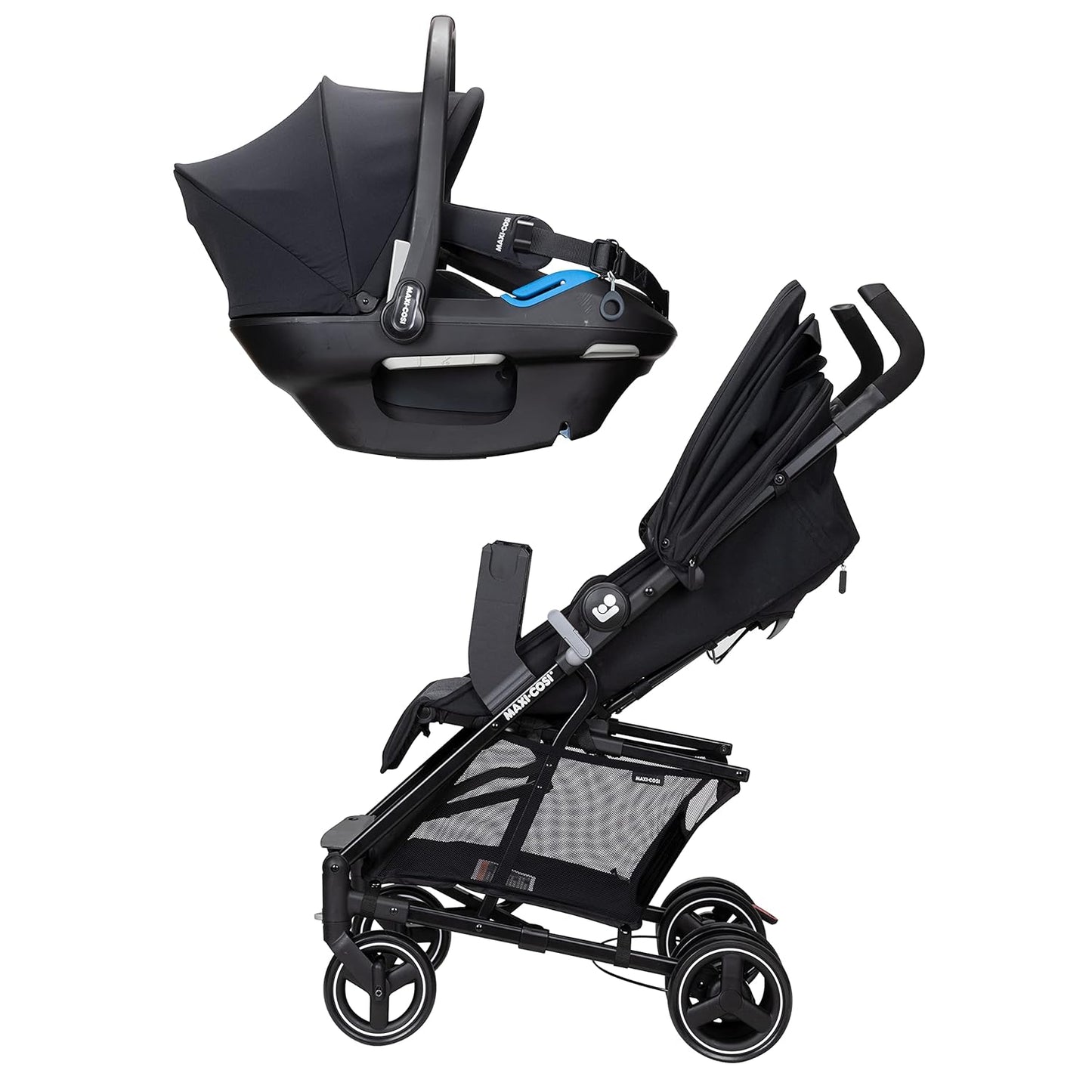 Maxi-Cosi Mara XT Ultra Compact Stroller, Essential Black