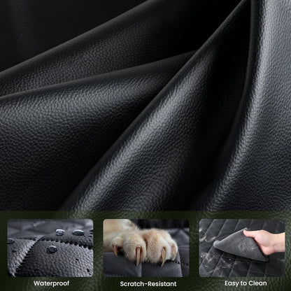 2-in-1 Dog Car Seat Cover for Back Seat, Transform to Passenger Mode - Dog Car Seat, Waterproof, Scratch-resistant, Support to 330lbs, for Outdoor Activities, Travel, to the Vet, for Cars/SUV/Truck