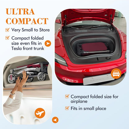 Beberoad Love R1 Auto-Folding Ultra Lightweight Double Stroller Twin Strollers, Side by Side Stroller for Babies and Toddlers Aged 6-36 Months, Only 23.5 lbs, Can Turn into Two Single Strollers, Black