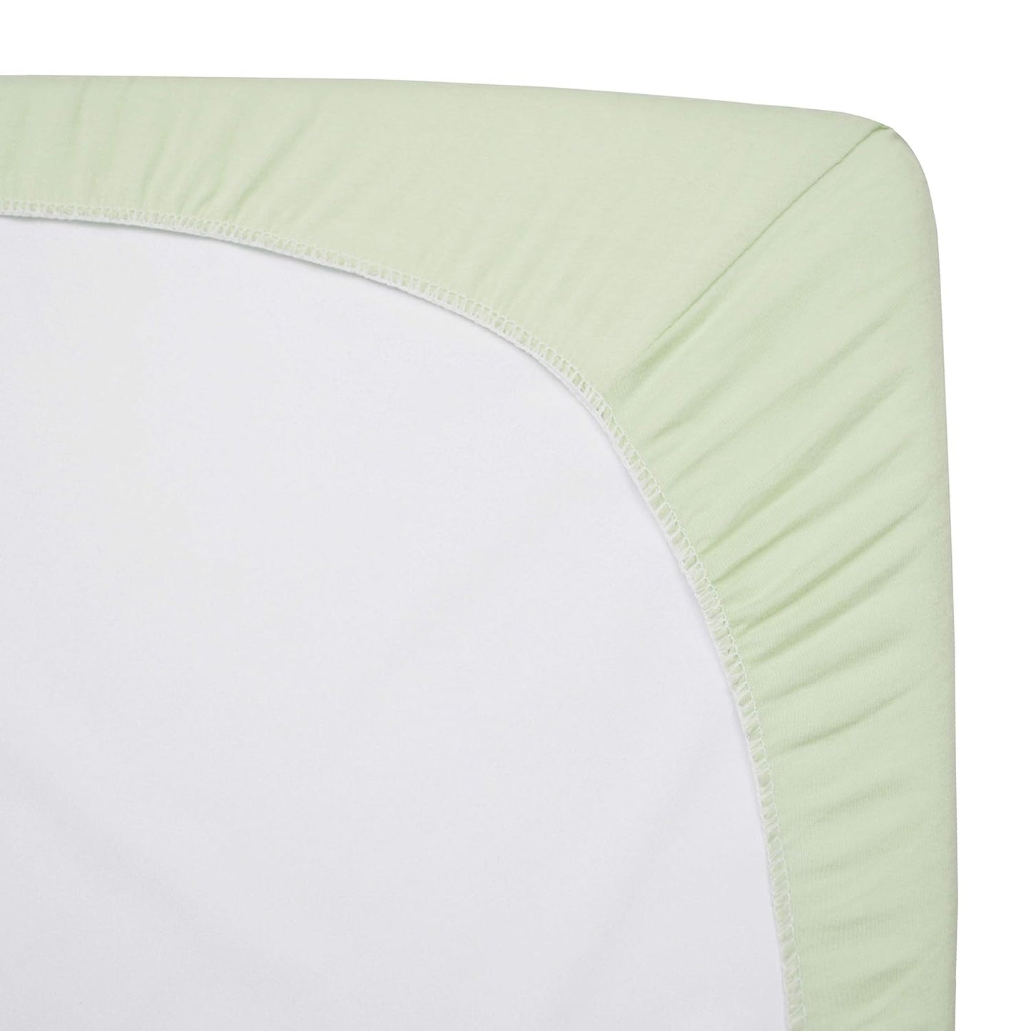 TL Care 100% Natural Cotton Fitted Pack and Play Sheet 39" x 27" - Soft & Breathable Pack N Play Sheet for Playpen, Playard & Mini Crib Mattress, Alphabet, for Boys & Girls